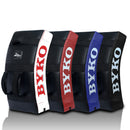 BYKO  Kick Shield Muay Thai Kickboxing, Large Heavy Curved Kicking Striking Body Pad, Punching Foot Target MMA Boxing Training, 3  Handles, Martial Arts Karate TKD Taekwondo (only one pad))
