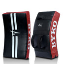 BYKO  Kick Shield Muay Thai Kickboxing, Large Heavy Curved Kicking Striking Body Pad, Punching Foot Target MMA Boxing Training, 3  Handles, Martial Arts Karate TKD Taekwondo (only one pad))