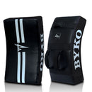 BYKO  Kick Shield Muay Thai Kickboxing, Large Heavy Curved Kicking Striking Body Pad, Punching Foot Target MMA Boxing Training, 3  Handles, Martial Arts Karate TKD Taekwondo (only one pad))