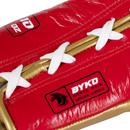 Pro Horse Hair Fight Boxing Gloves – 10 Oz Red/Golden