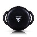BYKO BY40 round strike pad black – front view showing circular padded target