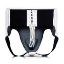 BYKO groin guard white – rear view showing waistband and leg supports