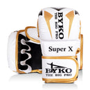 BYKO MMA Shooter Gloves Super X side angle – open finger grappling design