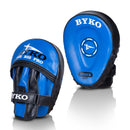 Blue and Black BYKO Boxing Focus Mitt for Hook and Jab Training