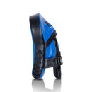BYKO Boxing Smart Mini Mitt – Blue & Black Leather- Side view